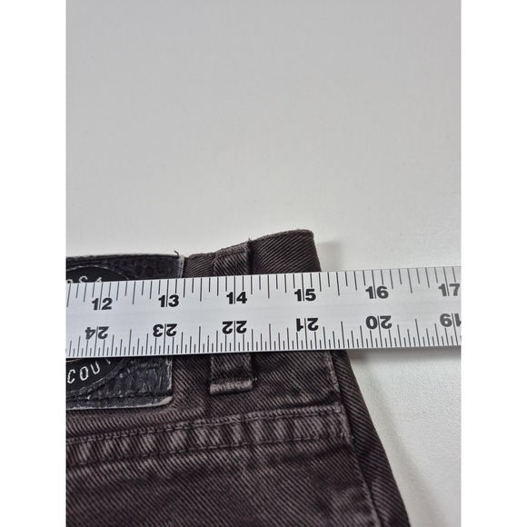 Versace Jeans Couture Jeans Mens 30x34 Brown Denim Made Italy Medusa Pants - Picture 14 of 16